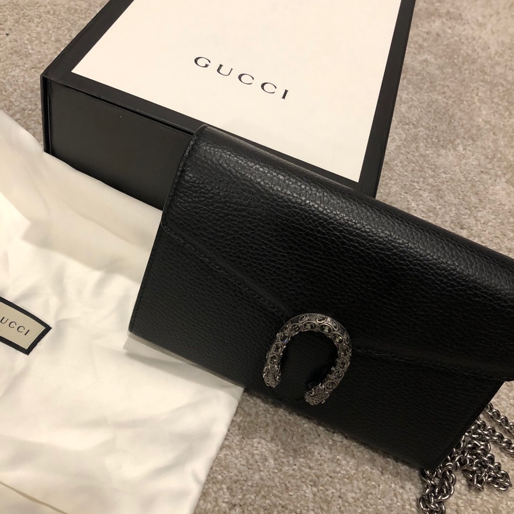Dionysus leather mini chain bag